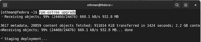 rpm-ostree upgrade1